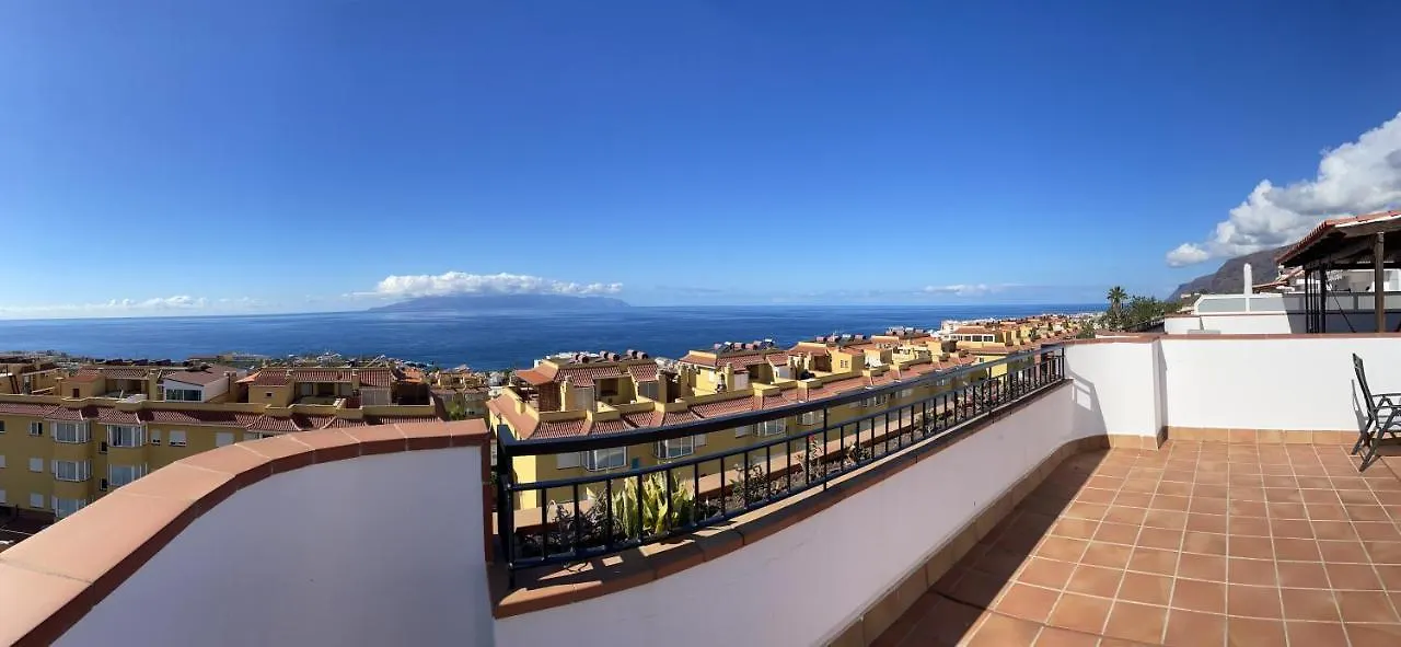 Amazing Duplex With Large Terrace And Sea Views Apartman Puerto de Santiago