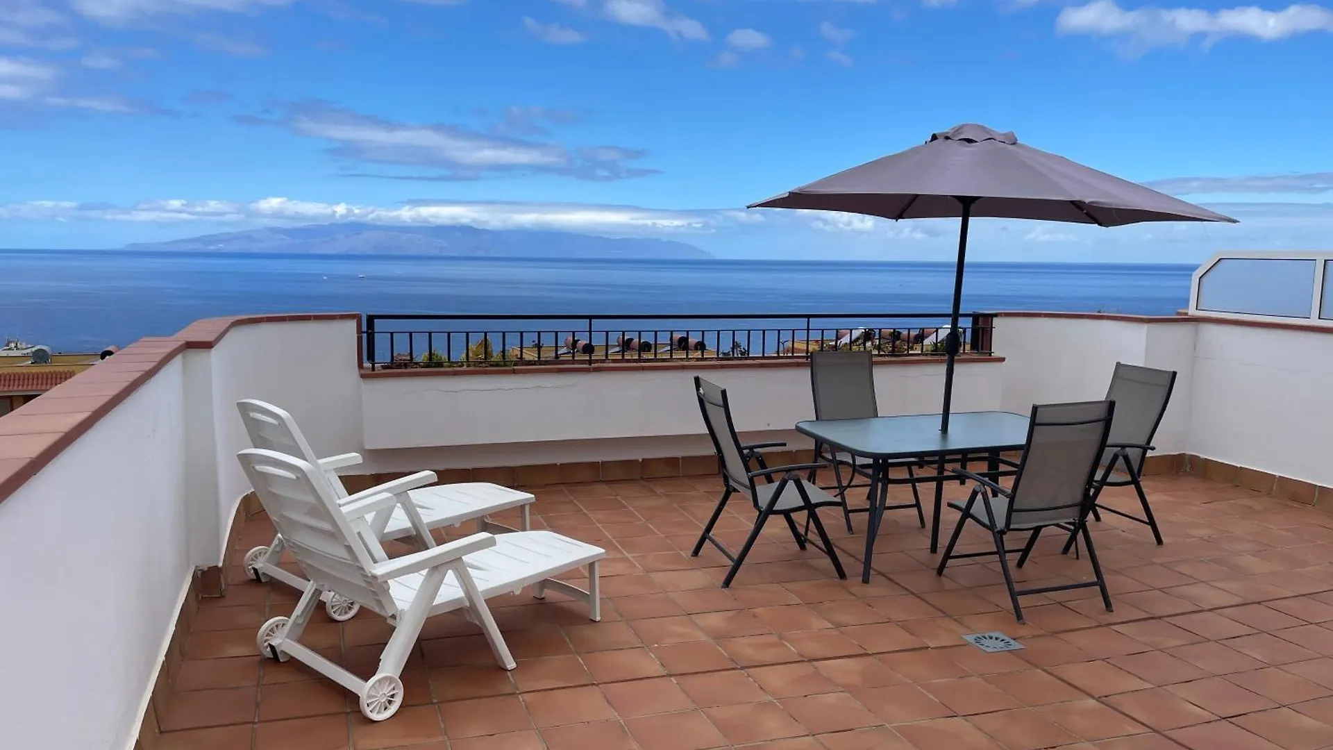 Amazing Duplex With Large Terrace And Sea Views Apartman Puerto de Santiago